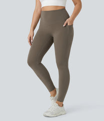 Plus Size Halara UltraSculpt™ High Waisted Butt Lifting Tummy Control Shaping Training Leggings with Pockets