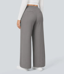Halara Flex™ DayStretch High Waisted Pocket Straight Leg Work Plus Size Pants