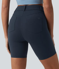 Halara UltraSculpt™ High Waisted Casual Biker Shorts 7'' with Pockets