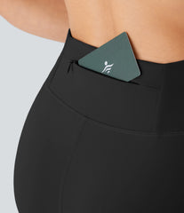 SoftlyZero™ Airy High Waisted Pockets InstantCool Yoga Shorts 7''-UPF50+