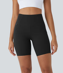 Halara UltraSculpt™ High Waisted Pocket Training Biker Shorts 7''
