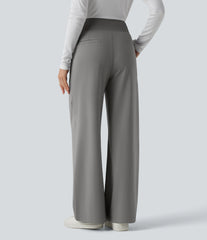 Halara Flex™ DayStretch High Waisted Tummy Control Straight Leg Work Pants with Pockets