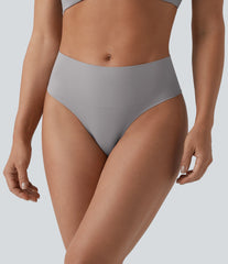 High Waisted Tummy Control Lounge Thong