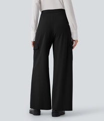 Halara Flex™ High Waisted Straight Leg Cargo Work Pants with Pockets