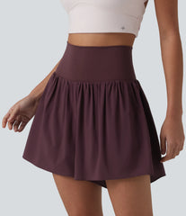 High Waisted 2-in-1 Running Shorts 5'' with Pockets