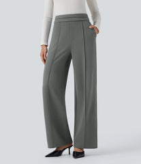 Halara Flex™ High Waisted Straight Leg Work Pants with Pockets