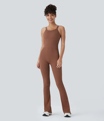 OneForm Seamless Flow U Neck Flare Yoga Jumpsuit