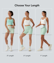 Halara UltraSculpt™ High Waisted Tummy Control Shaping Training Biker Shorts 7'' with Pockets