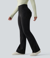 Halara Flex™ High Waisted Tummy Control Flare Casual Jeans with Pockets