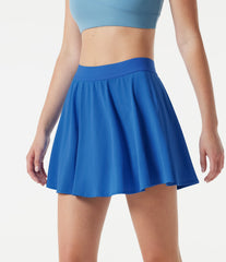 High Waisted 2-in-1 Quick Dry Mini Tennis Skirt with Pockets