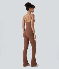 OneForm Seamless Flow U Neck Flare Yoga Jumpsuit