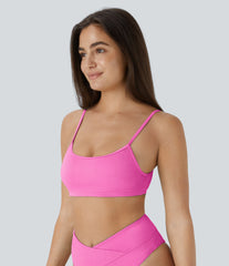 Ribbed Bikini Top Swimsuit