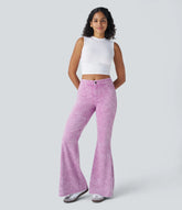 Halara Flex™ High Waisted Pocket Washed Colorful Casual Jeans