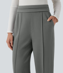 Halara Flex™ High Waisted Straight Leg Work Pants with Pockets