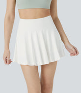 OneForm Seamless Flow High Waisted 2-in-1 Pocket Flare Mini Yoga Skirt