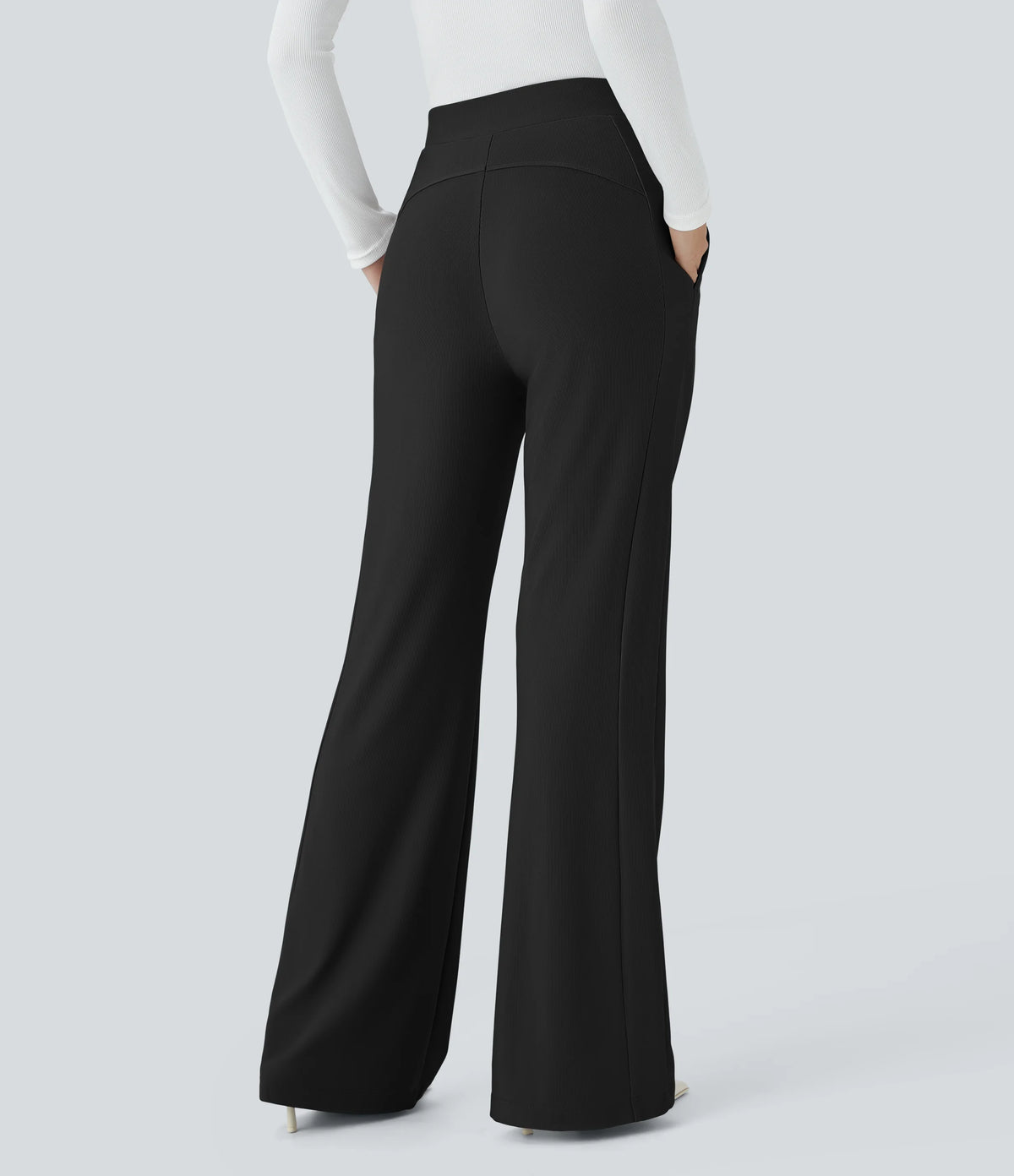 Halara Flex™ High Waisted Pocket Micro Waffle Work Pants