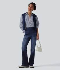 Halara Flex™ High Waisted Work Bootcut Jeans with Pockets