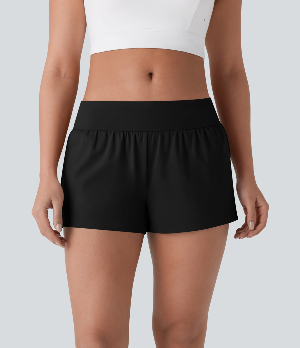 SoftlyZero™ Airy Low Rise InstantCool Shorts 3'' with Pockets
