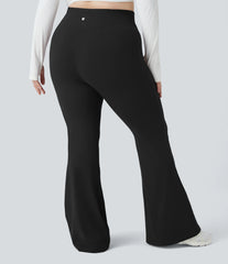 DayStretch Crossover High Waisted Pocket Plus Size Leggings