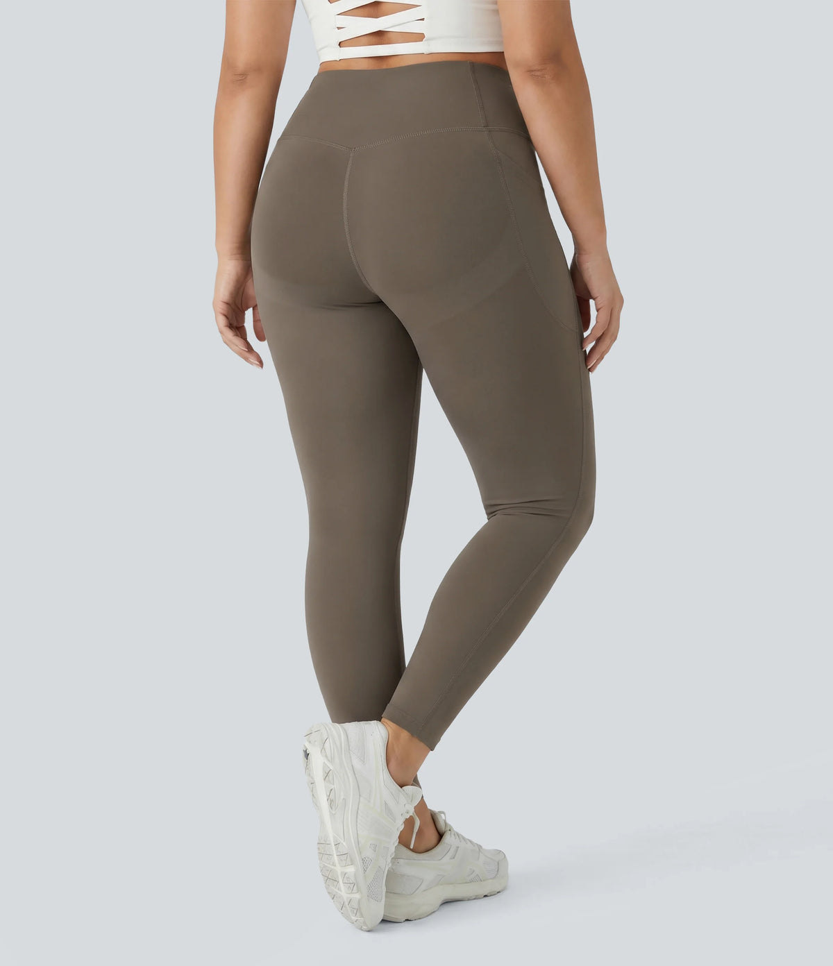 Plus Size Halara UltraSculpt™ High Waisted Butt Lifting Tummy Control Shaping Training Leggings with Pockets