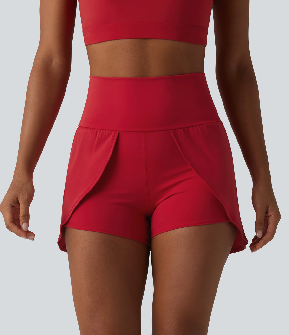 SoftlyZero™ Airy High Waisted InstantCool Yoga Shorts 3'' with Pockets