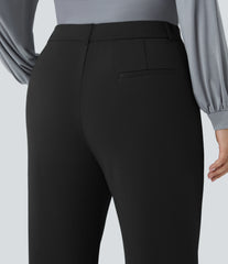 Halara Flex™ High Waisted Zipper Pocket Straight Leg Plus Size Work Pants