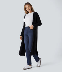 Halara Flex™ Denim Heat High Waisted Pockets Straight Leg Washed Casual Jeans