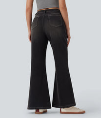 Halara Flex™ High Waisted Casual Flare Jeans with Pockets