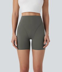 High Waisted Pocket Workout Biker Shorts 5''