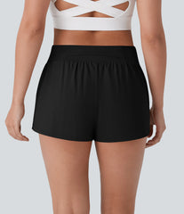 SoftlyZero™ Airy Low Rise InstantCool Shorts 3'' with Pockets