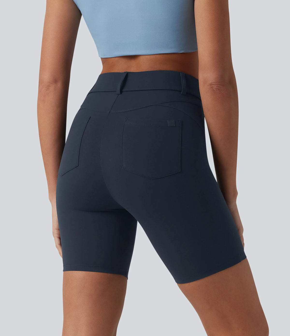 Halara UltraSculpt™ High Waisted Casual Biker Shorts 7'' with Pockets