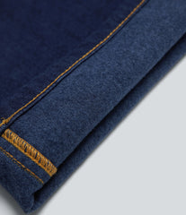 Halara Flex™ Denim Heat Mid Rise Denim Casual Bootcut Jeans with Pockets
