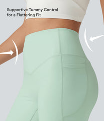 Halara UltraSculpt™ High Waisted Tummy Control Shaping Training Biker Shorts 5'' with Pockets