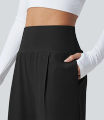 Breezeful™ High Waisted Straight Leg Quick Dry Workout Pants with Pockets