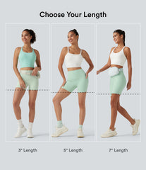 Halara UltraSculpt™ High Waisted Tummy Control Shaping Training Biker Shorts 3'' with Pockets