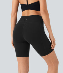 SoftlyZero™ High Waisted Double Pockets Yoga Biker Shorts 7''-UPF50+