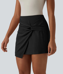 Mid Rise 2-in-1 Mini Work Skirt