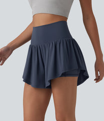 SoftlyZero™ Airy High Waisted 2-in-1 InstantCool Yoga Shorts 3'' with Pockets