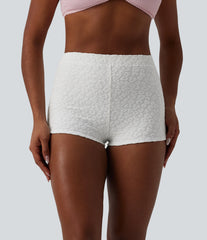 High Waisted Leopard Print Bikini Bottom Swimsuit