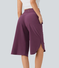 Breezeful™ High Waisted Tummy Control Quick Dry Casual Pants with Pockets