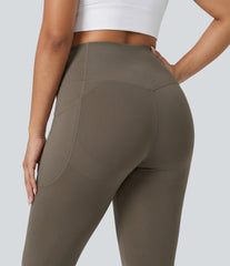 Plus Size Halara UltraSculpt™ High Waisted Butt Lifting Tummy Control Shaping Training Leggings with Pockets