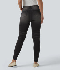 Halara Flex™ High Waisted Slim Casual Jeans with Pockets