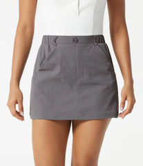 Mid Rise 2-in-1 Mini Golf Skirt with Pockets-Golf Tee