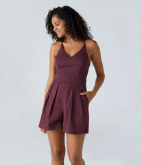 Breezeful™ Pocket Quick Dry Slip Romper