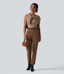 Halara Flex™ High Waisted Tapered Work Jeans with Pockets