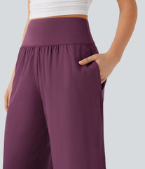 Breezeful™ High Waisted Tummy Control Quick Dry Casual Pants with Pockets