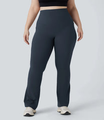 Halara UltraSculpt™ High Waisted Tummy Control Pocket Shaping Yoga Bootcut Plus Size Leggings